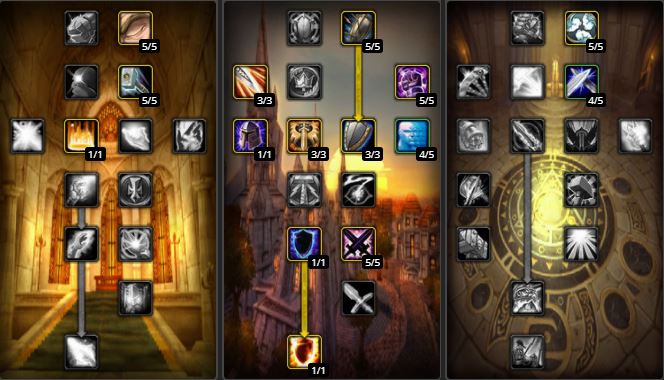 classic paladin tank talent