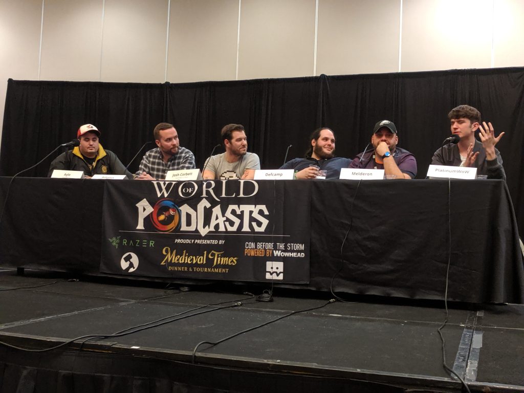 blizzcon unscripted day 1 con before the storm panel
