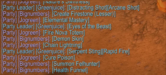 Linkspellsclassic Wow Classic Addon Chat Links 1