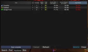 Aux Wow Classic Addon 1.13
