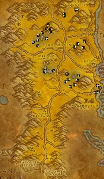Classic Treasure Chest Hunting Guide Images Northern Barrens