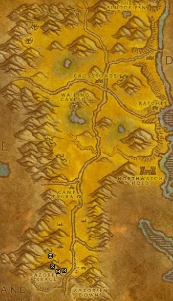 Classic Treasure Chest Hunting Guide Images Southern Barrens