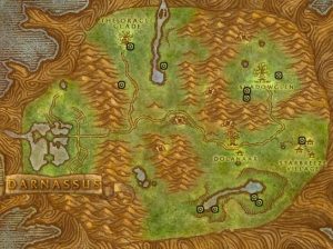 Classic Wow Noblegarden Guide Images Teldrassil Map1