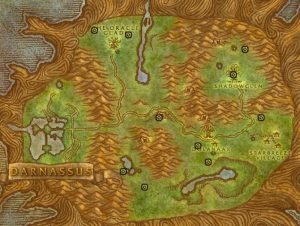 Classic Wow Noblegarden Guide Images Teldrassil Map3