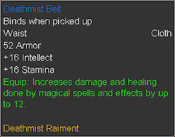 Deathmist Belt