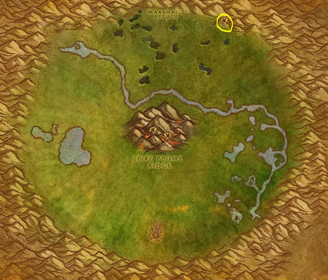 Ghost Mushroom Hunting Guide Images Un'goro Crater Map