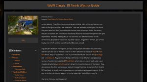 New Level 19 Twink Guides For Rogues, Warlocks, And Warriors!