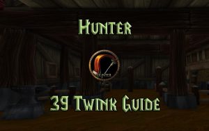 WOW Classic 39 Hunter Twink Guide