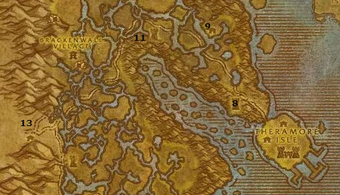 With the release of TBC Beta - Here is my FP Map. : r/classicwow