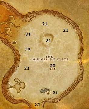 Wow Classic Alliance Leveling Guide 31 32 Shimmering Flats