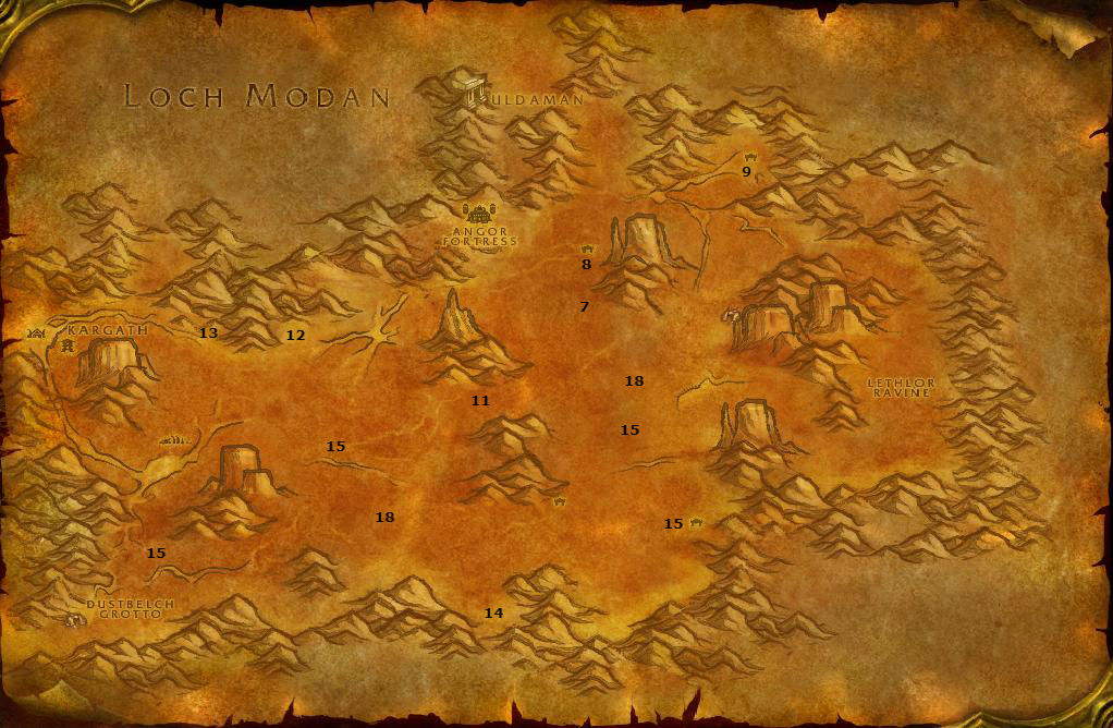 Wow Classic Alliance Leveling Guide 39 40 Badlands