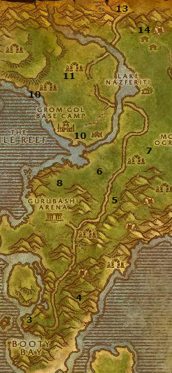 Wow Classic Alliance Leveling Guide 40 41 Stranglethorn Vale