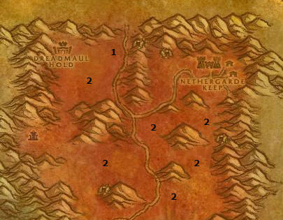 Wow Classic Alliance Leveling Guide 49 49 Blasted Lands