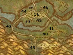 Wow Classic Alliance Leveling Guide 54 55 Wpl Andorhal
