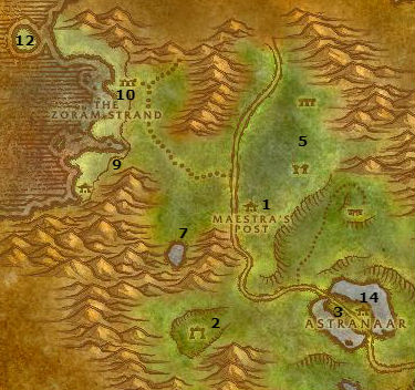 Lazy Gold Rares And Chest Route: Ashenvale – Golden Routes