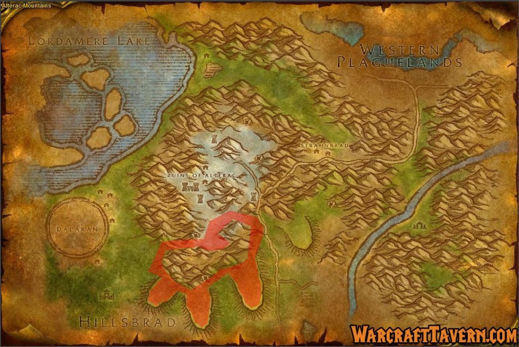 Wow Classic Alterac Mountains Skinning Locations