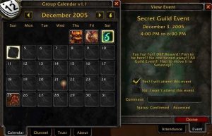 Wow Classic Groupcalendar Addon 1.13