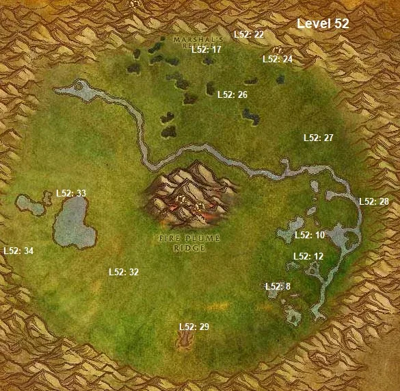 Wow Classic Horde Leveling Guide 52 Un'goro Crater
