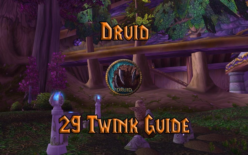 Wow Classic Level 29 Twink Druid Guide