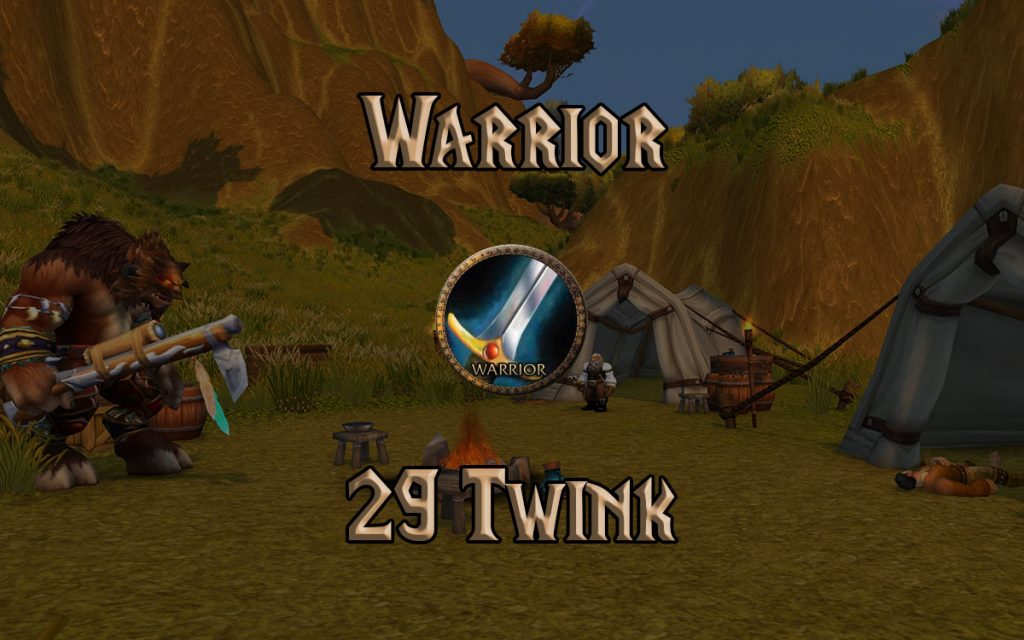 Wow Classic Level 29 Twink Warrior Guide