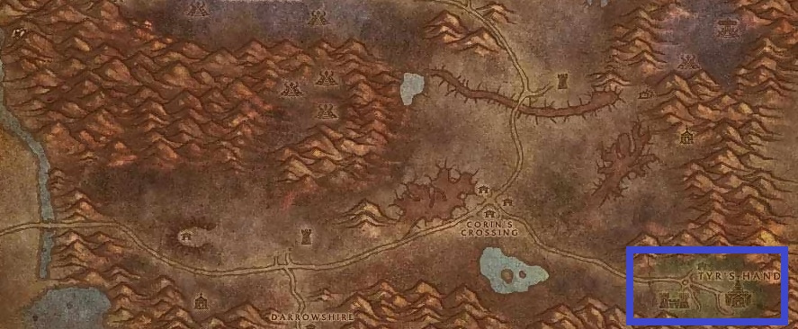 Wow Classic Lockpicking Guide Tyr’s Hand, Eastern Plaguelands