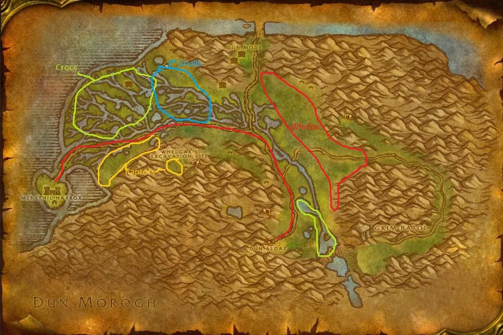 Wow Classic Skinning Guide Wetlands