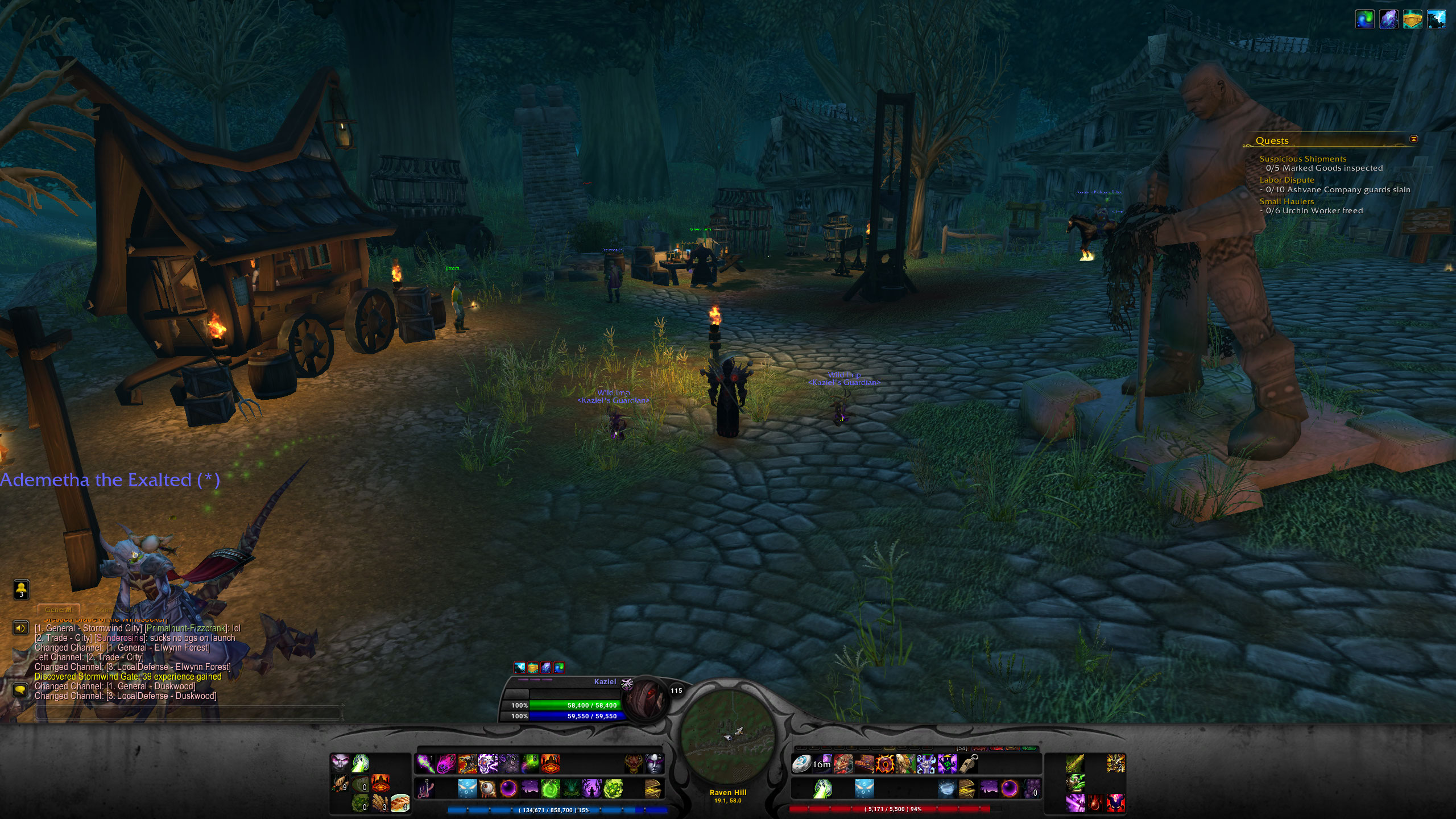 SpartanUI Classic WoW Classic Addon 1.13 - Warcraft Tavern.