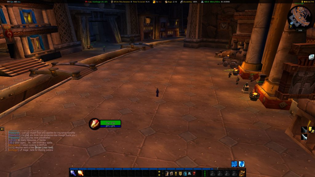 Wow Classic Stress Test Ironforge Bank