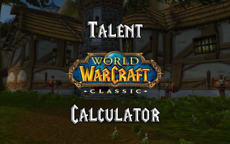 Wow Classic Talent Calculator