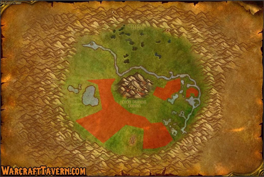 Wow Classic Ungoro Crater Skinning Locations