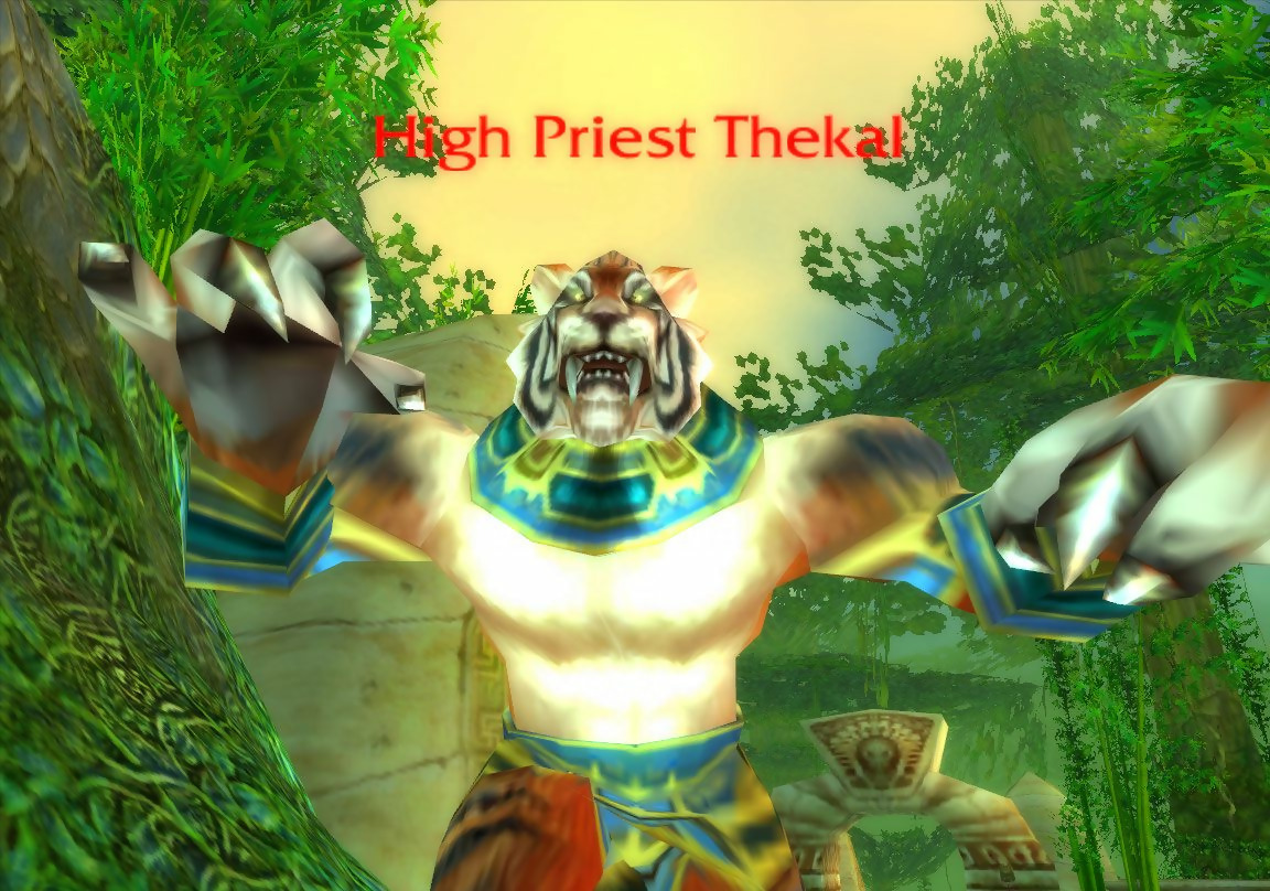 Wow Classic Zul’gurub High Priest Thekal (tiger)