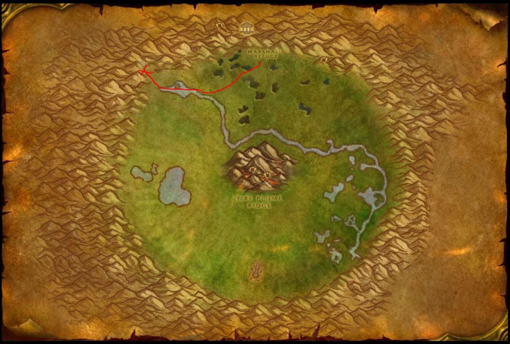 Classic How To Get To Silithus Guide Images Ungoro Map