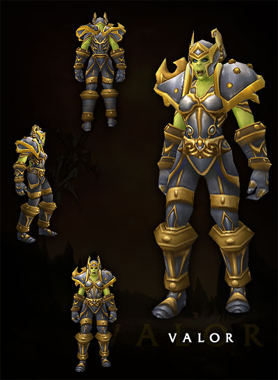 Armorset Orc Female Warrior 1