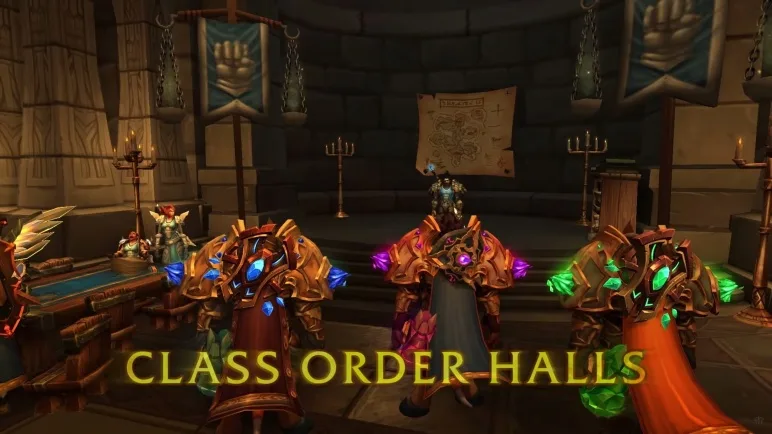 Class Halls Legion World of Warcraft