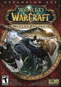 Mists of Pandaria World of Warcraft box art cover design 