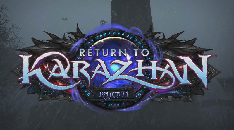 Return to Karazahn Patch 7.1 Header