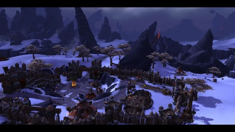 Warlords of Draenor Garrison Warcract Horde