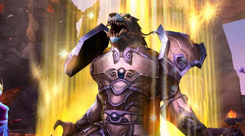 WoW Power Levelling – Getting from 1 to 110 Header Worgen Level Up