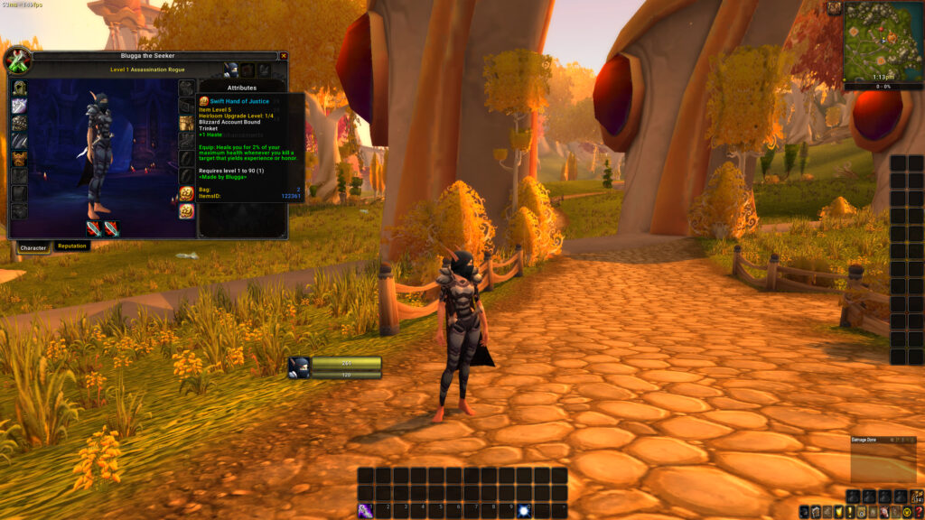 World Of Warcraft Heirlooms Level 1