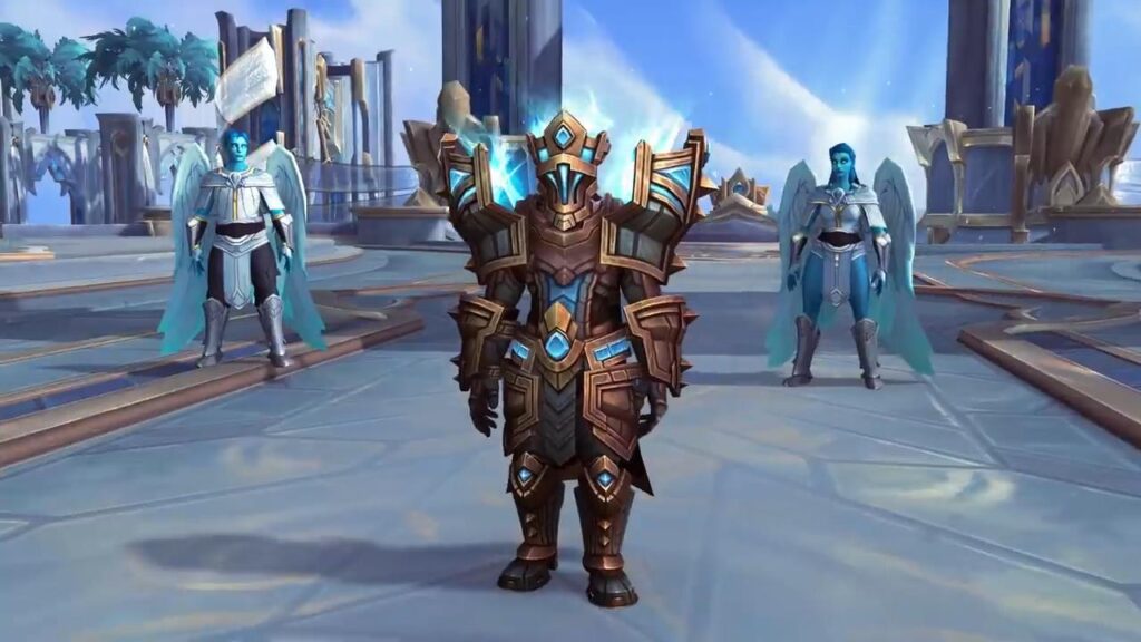 World Of Warcraft Shadowlands Bastion Kyrian Armor