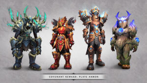 World Of Warcraft Shadowlands Covenantplatesets