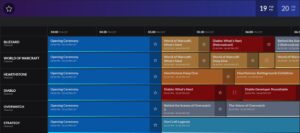 Blizzconline's Schedule Is Now Available