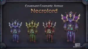 Shadowlands Blizzconline Covenant Cosmetic Armor Set Necrolord