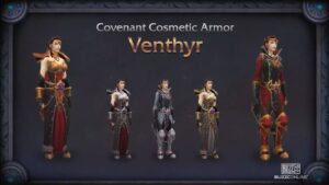 Shadowlands Blizzconline Covenant Cosmetic Armor Set Venthyr