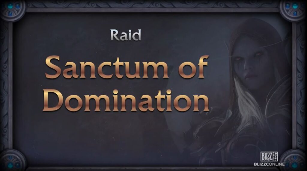 Shadowlands Blizzconline Sanctum Of Domination