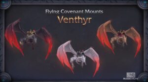 Shadowlands Blizzconline Venthyr Flying Mount