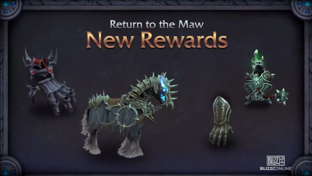 Shadowlands Blizzconline New Rewards
