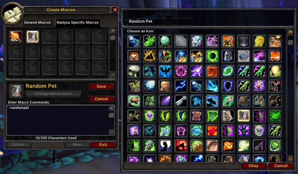 how to make macros in world of warcraft