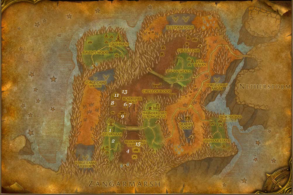 alliance leveing guide blades edge mountains part 2 steps 1 15