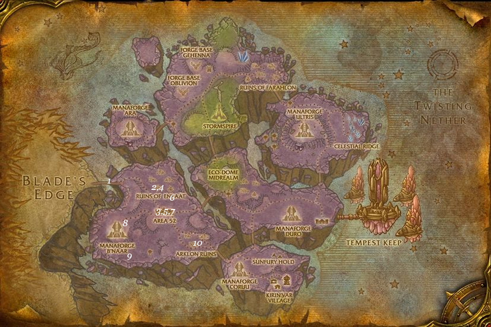 alliance leveing guide netherstorm part 1 steps 1 10